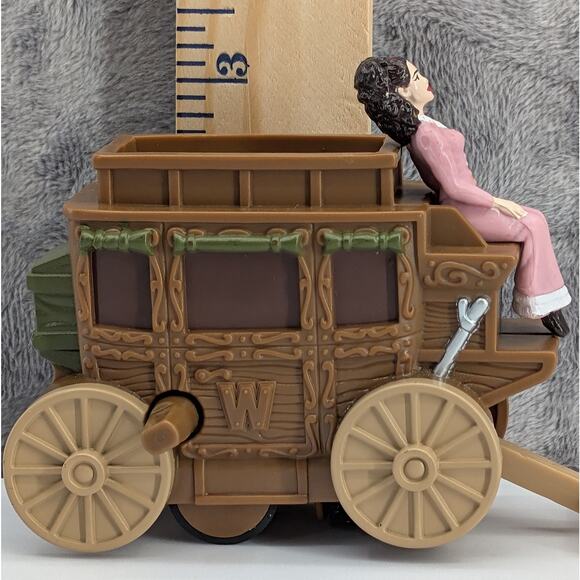 Wild Wild West Coach Wagon - Warner Bros. 1999 Burger King toy 3" tall - Picture 2 of 7